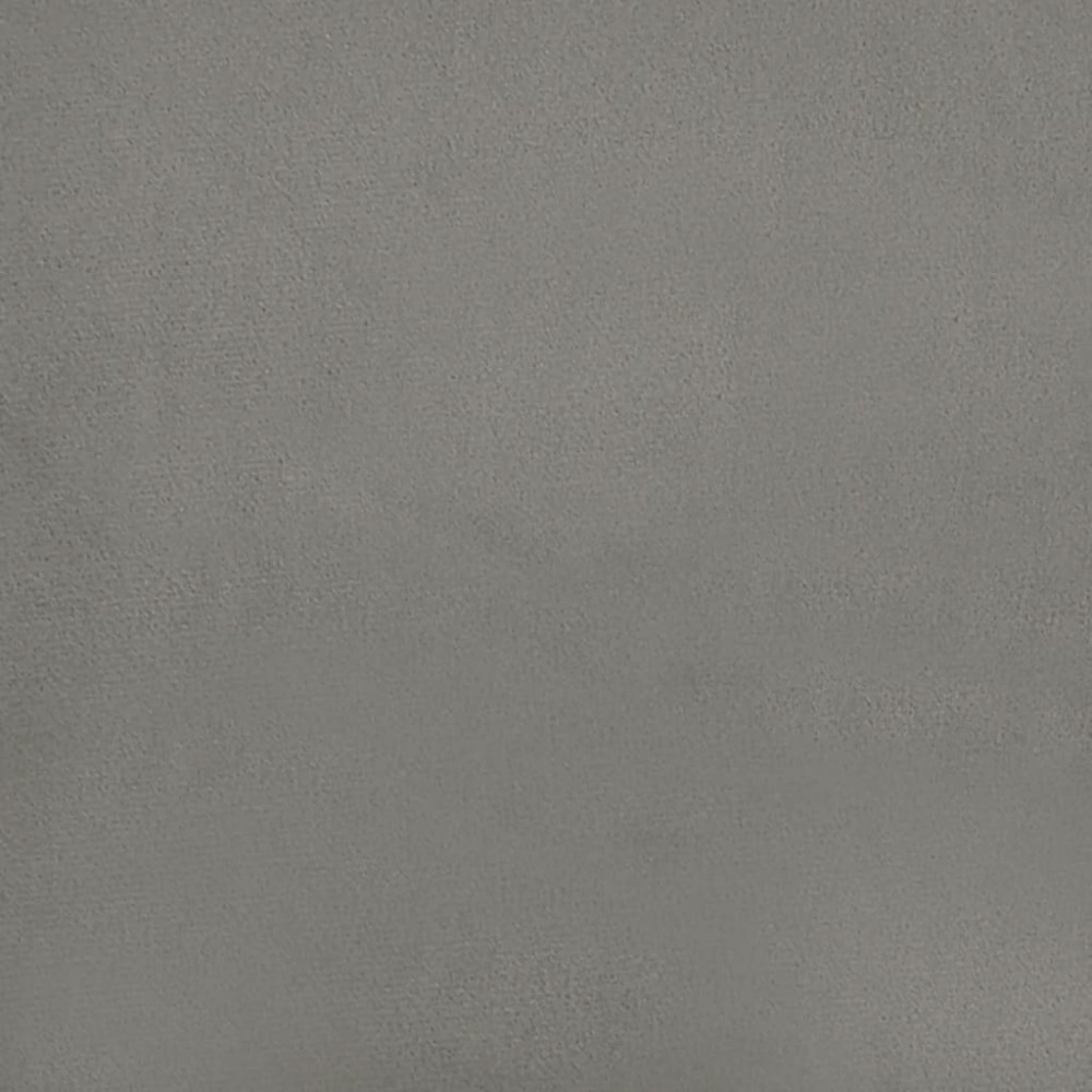 Produktbild för Pocketresårmadrass medium ljusgrå 152x203x20 cm sammet