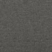 Produktbild för Pocketresårmadrass medium mörkgrå 183x213x20 cm tyg