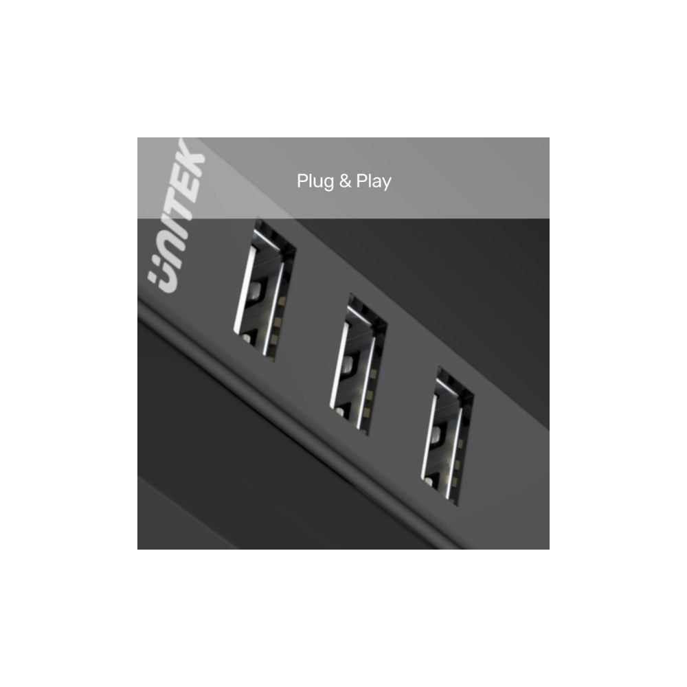 Produktbild för Unitek Y-2140 - hubb - 4 portar