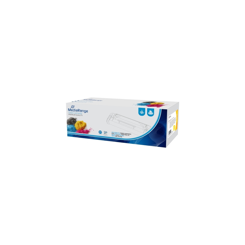 Produktbild för MediaRange - gul - kompatibel - tonerkassett (alternativ för: Canon 718Y)