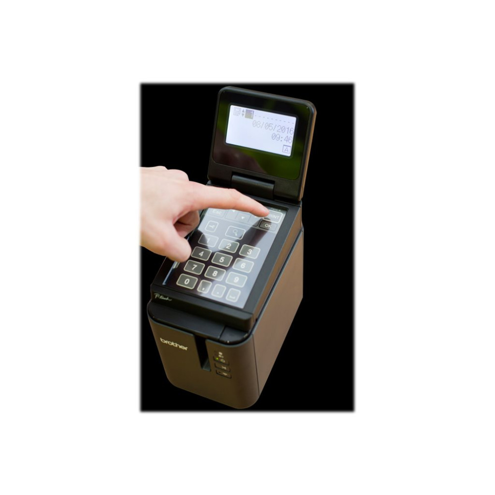 Produktbild för Brother P-Touch PT-P950NW - etikettskrivare - svartvit - termisk överföring