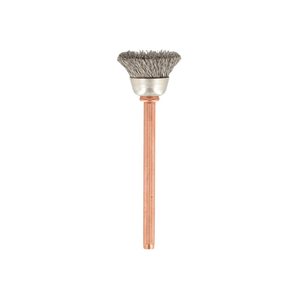 Produktbild för Dremel Versa 531 - stålborstskiva - för metallrör, bladmetall, mjuk metall, mässing, härdat metall, guld, aluminum, silver, rostfritt stål, gjutjärn, koppar - 2 delar