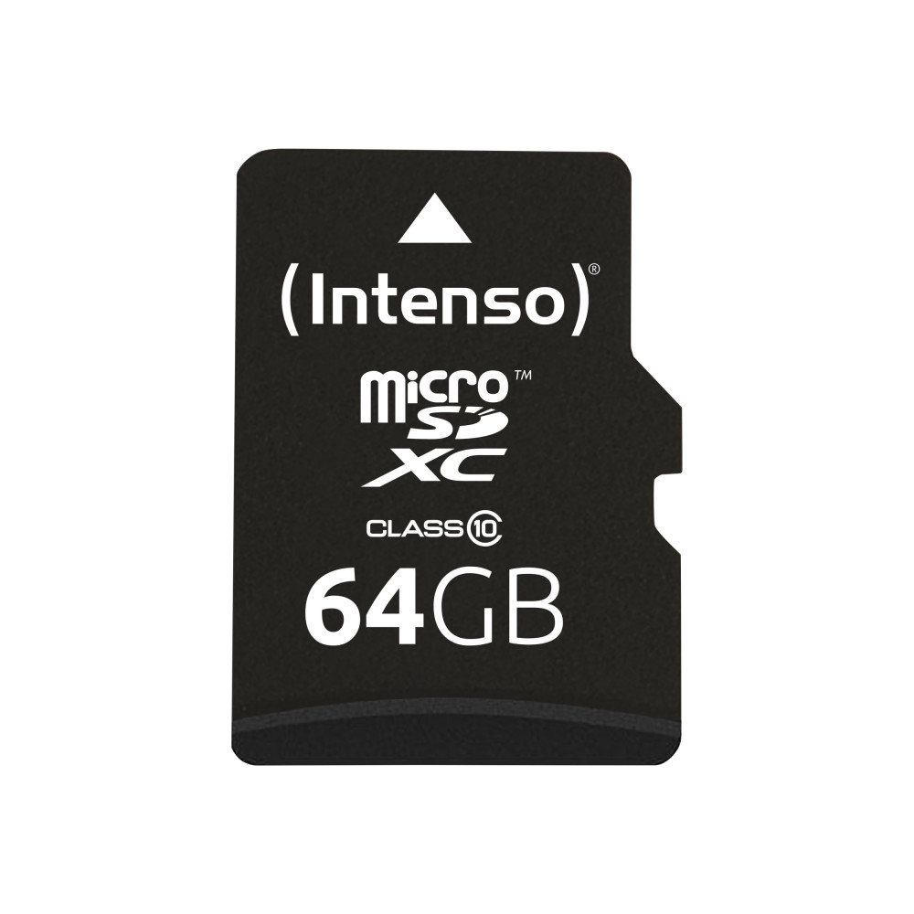 Produktbild för Intenso - flash-minneskort - 64 GB - microSDXC