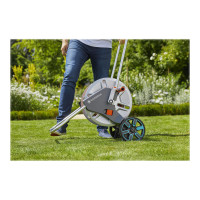 Produktbild för Gardena AquaRoll L Easy Metall - slangvagn