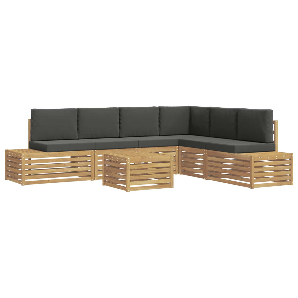 Produktbild för Soffgrupper 6 Stycke 59 x 59 x 37 cm