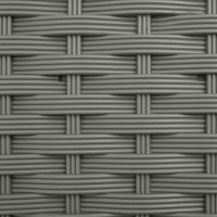 Produktbild för Upphöjd Bädd med Spaljé och Tak Ljusgrå 122 x 40 x 144 cm PP