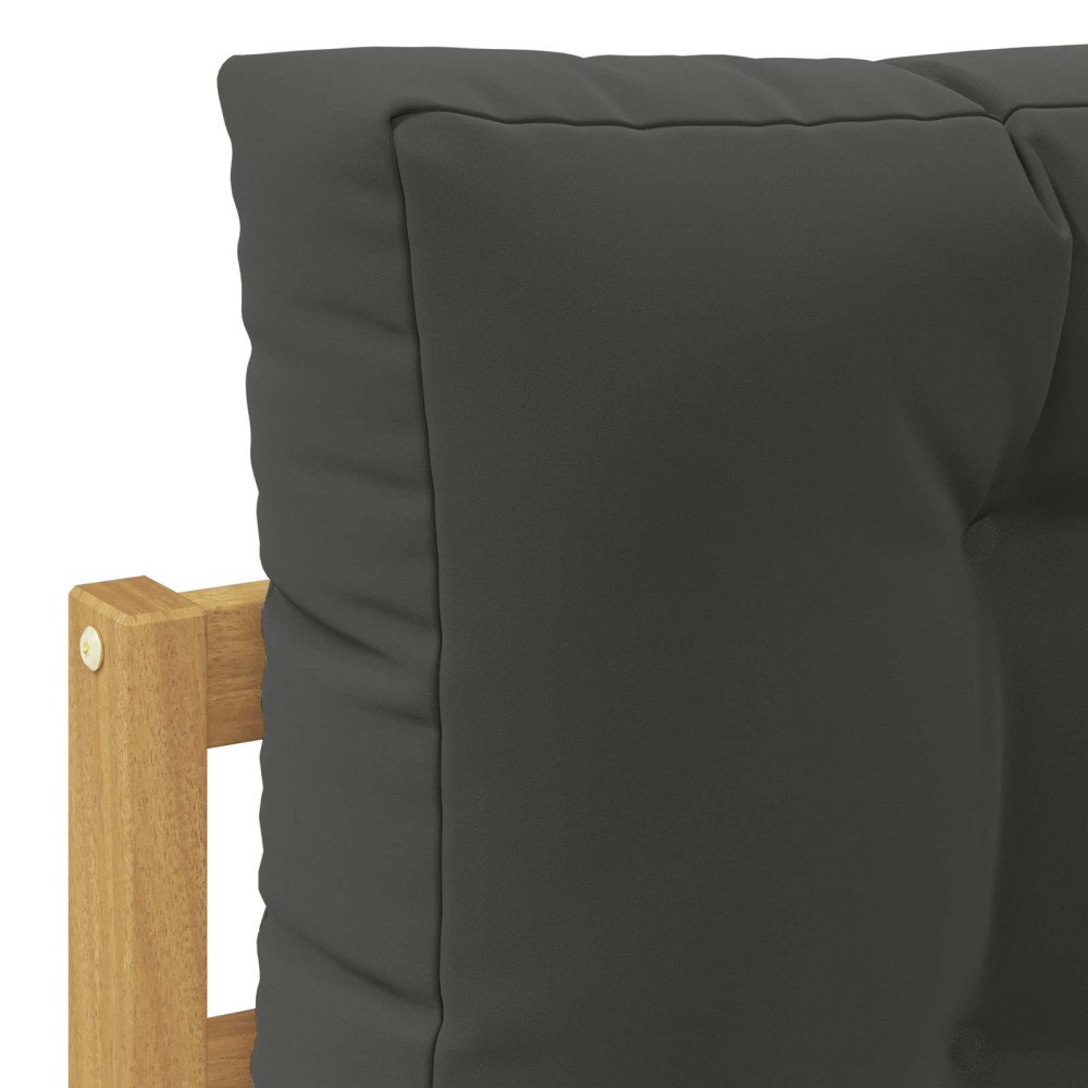 Produktbild för Utomhussoffa Polyester Vit