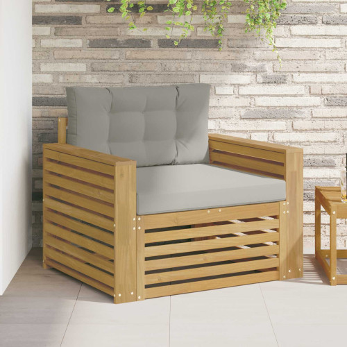 vidaXL Utomhussoffa Polyester Vit