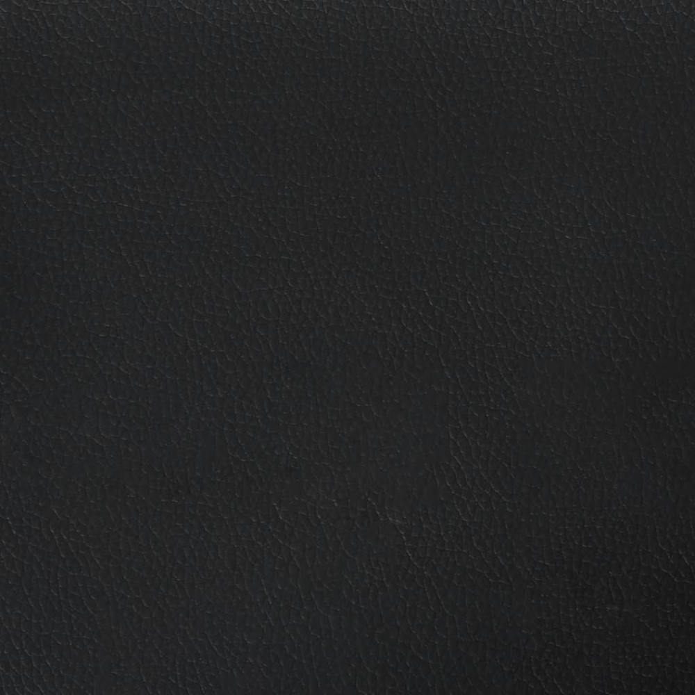 Produktbild för Bed Frame "Dover" Black 183x213 cm Faux Leather