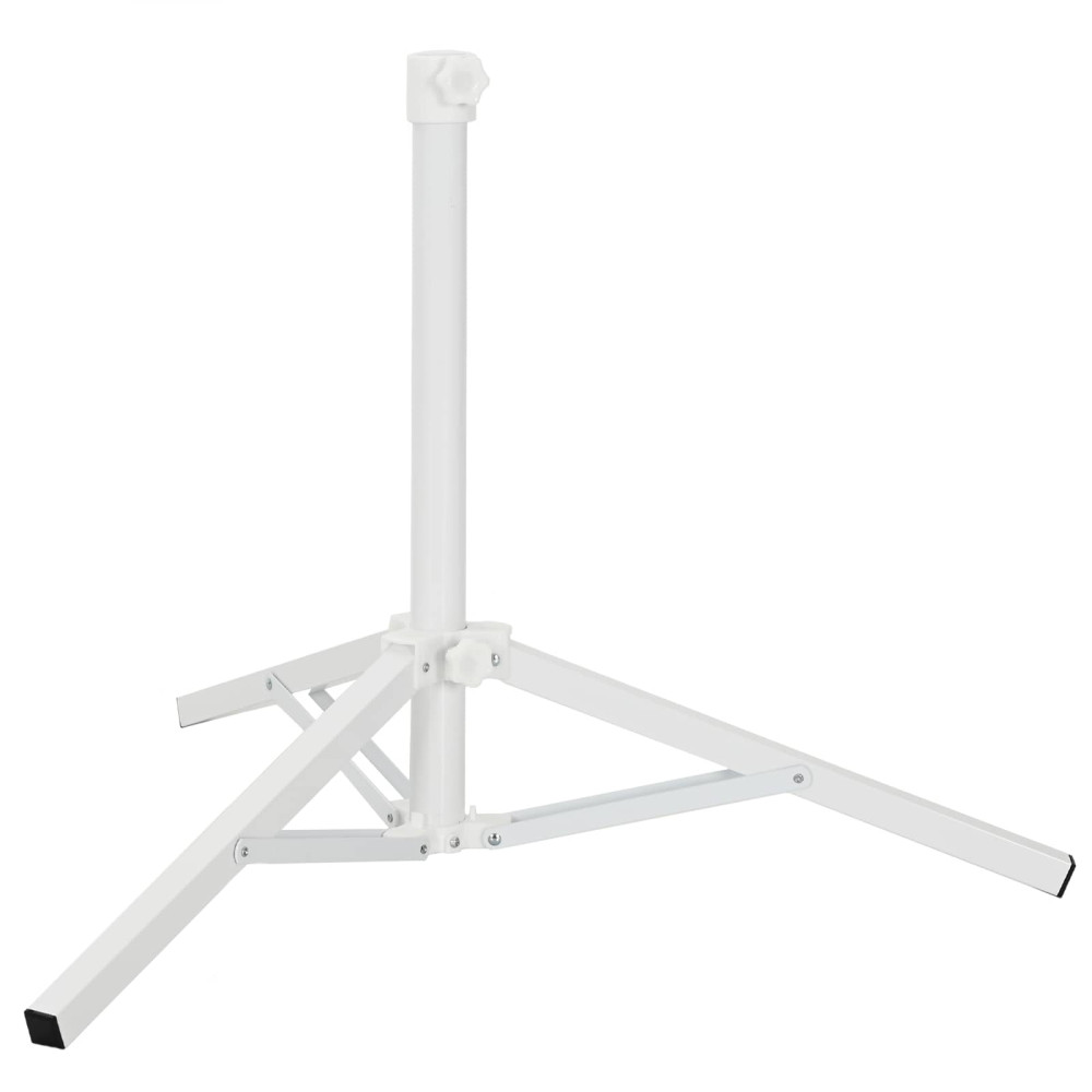 Produktbild för Parasolställ Vit Stål for 25-32 mm Pole