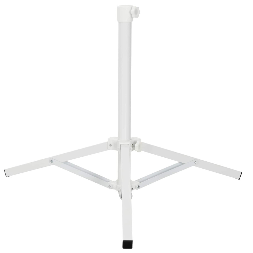 Produktbild för Parasolställ Vit Stål for 25-32 mm Pole