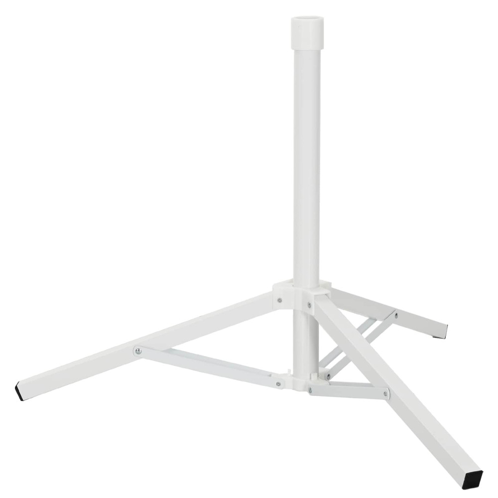 Produktbild för Parasolställ Vit Stål for 25-32 mm Pole