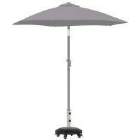 Produktbild för Granite Parasol Base med hjul för 40-50 mm stång 29 kg Svart