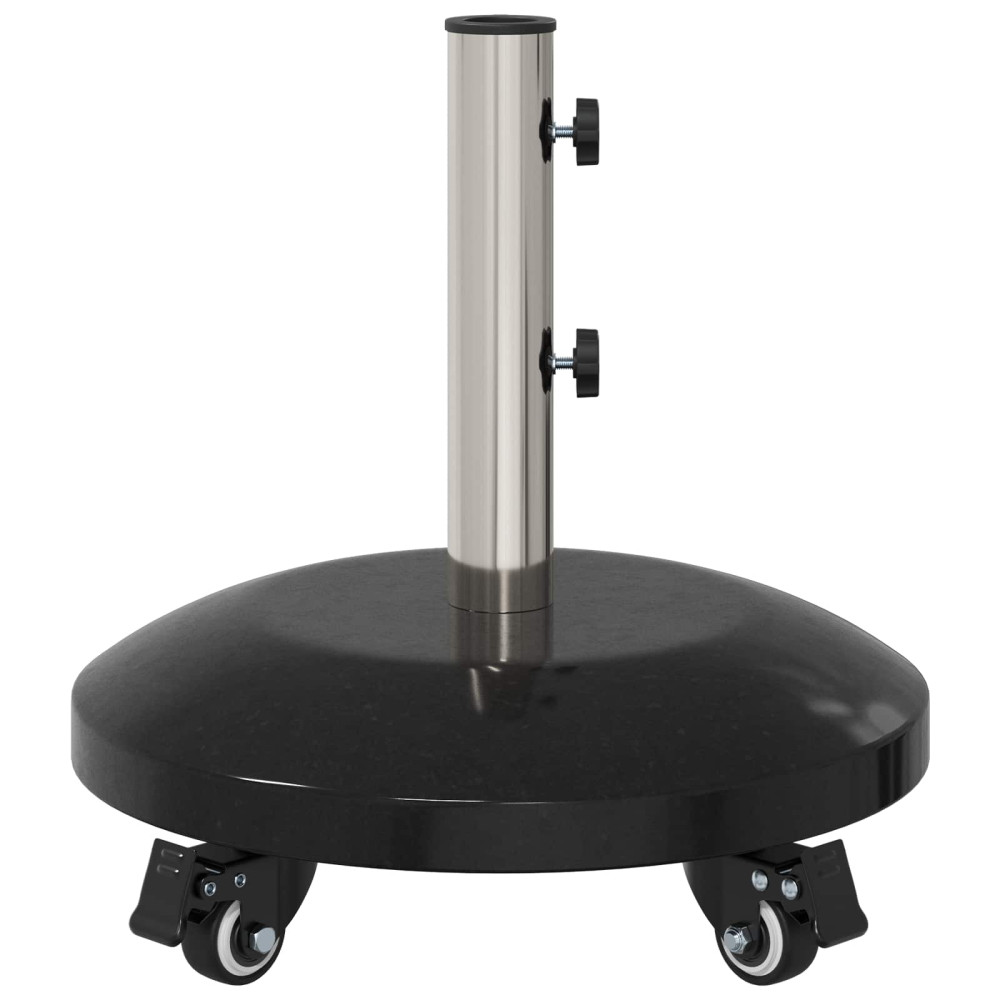 Produktbild för Granite Parasol Base med hjul för 40-50 mm stång 29 kg Svart