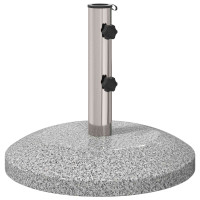 Produktbild för Parasolbas för 40-50 mm stolpe 26.45 kg Grå for 40-50 mm Pole