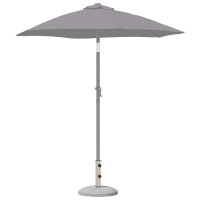 Produktbild för Parasolbas för 40-50 mm stolpe 26.45 kg Grå for 40-50 mm Pole