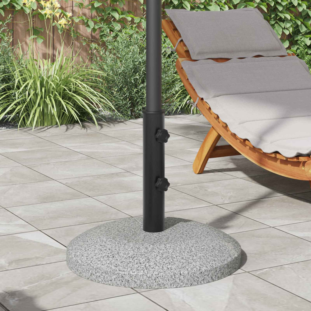 Produktbild för Parasollbasrör 0.6 kg Svart Järn for 40-50 mm Pole