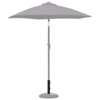 Produktbild för Parasollbasrör 0.6 kg Svart Järn for 40-50 mm Pole