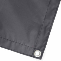 Produktbild för Balkongskärm 180 x 400 cm Tyg med PU-beläggning Antracit