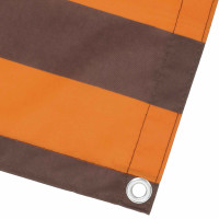 Produktbild för Balkongskärm 180 x 200 cm Tyg med PU-beläggning