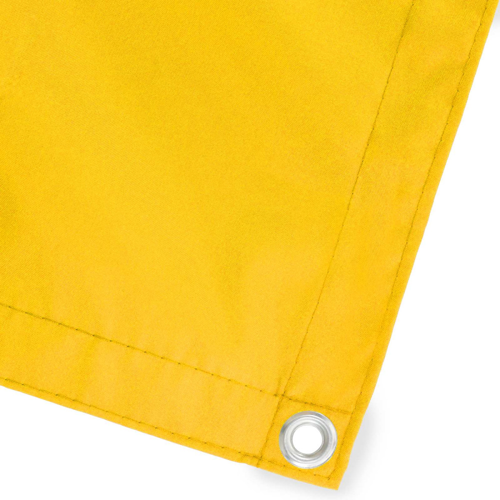 Produktbild för Balkongskärm 150 x 800 cm Tyg med PU-beläggning Gul
