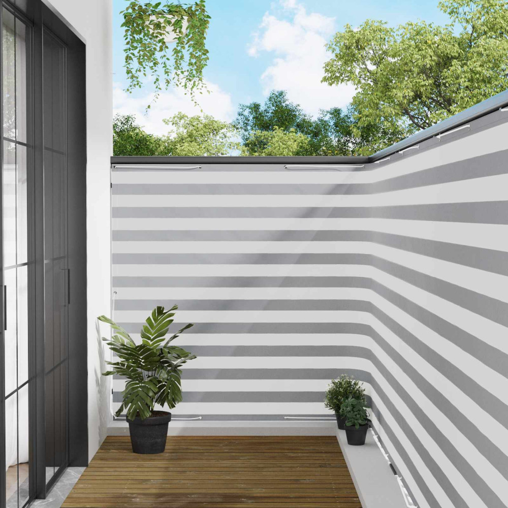 Produktbild för Balkongskärm 150 x 700 cm Tyg med PU-beläggning