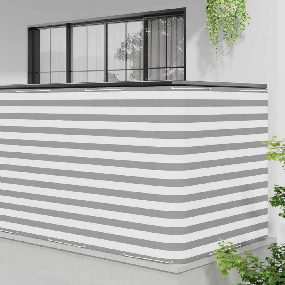 Produktbild för Balkongskärm 150 x 1000 cm Tyg med PU-beläggning