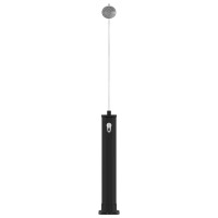 Produktbild för Solig Dusch med Duschhuvud 20 l PVC, ABS, Zinklegering Svart