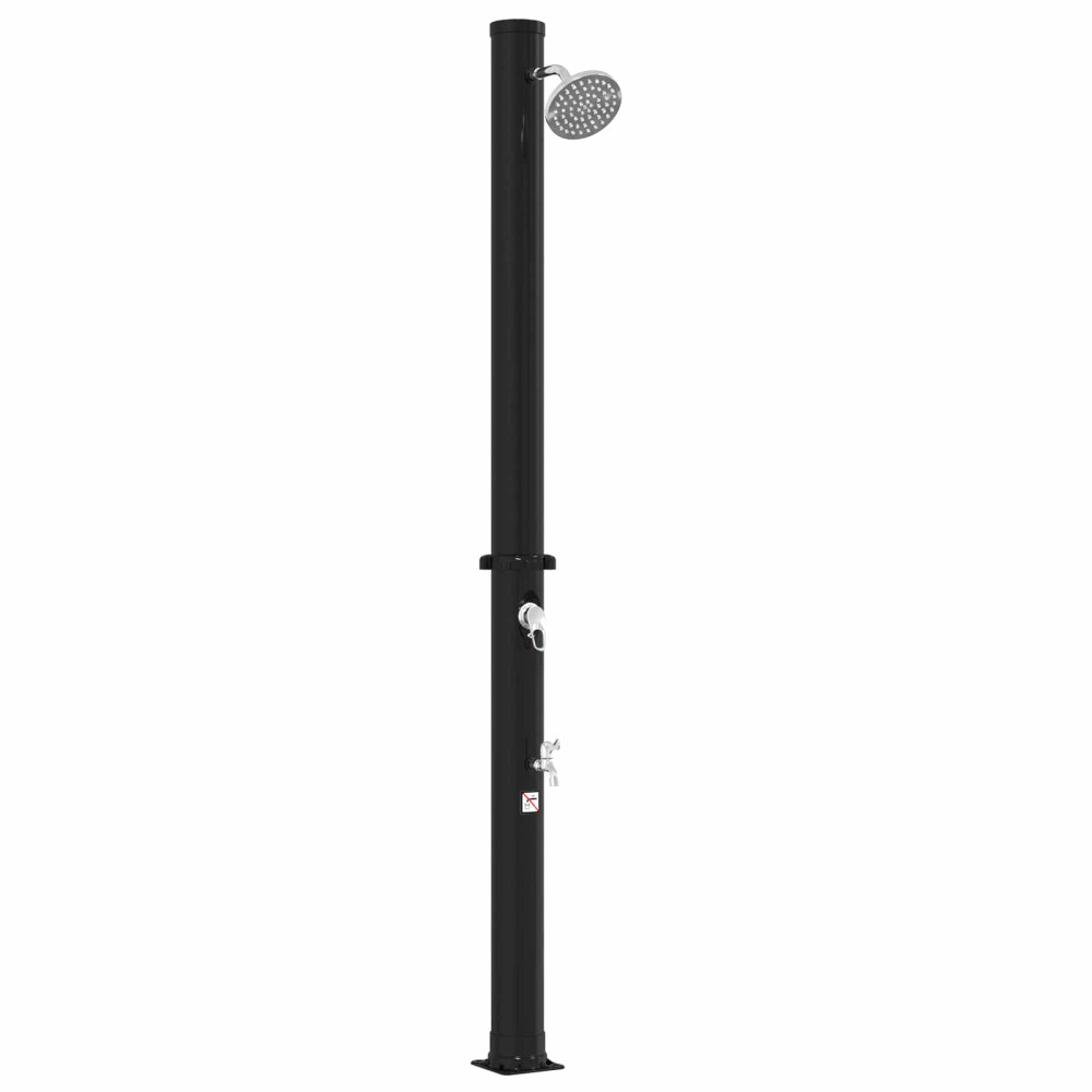 Produktbild för Solardusch med duschhuvud och kran 20 l PVC, ABS, Zinklegering