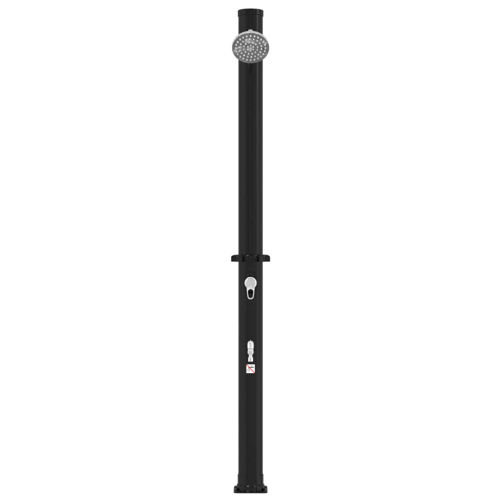 Produktbild för Solardusch med duschhuvud och kran 20 l PVC, ABS, Zinklegering