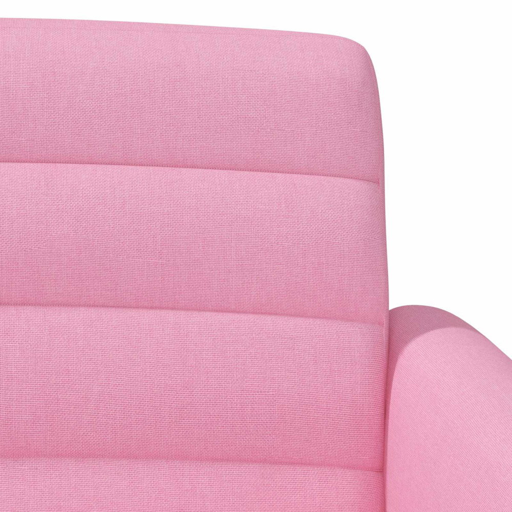 Produktbild för Loveseat med knapprapport Rosa 116 x 67 x 80 cm Tyg