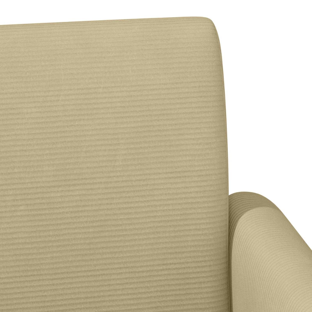Produktbild för Loveseat med knapprapport Ljust gröngrå 116 x 67 x 81 cm