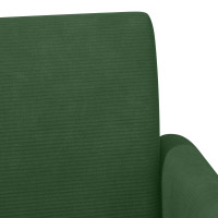 Produktbild för Loveseat med knapprapport Jungelgrön 116 x 67 x 81 cm