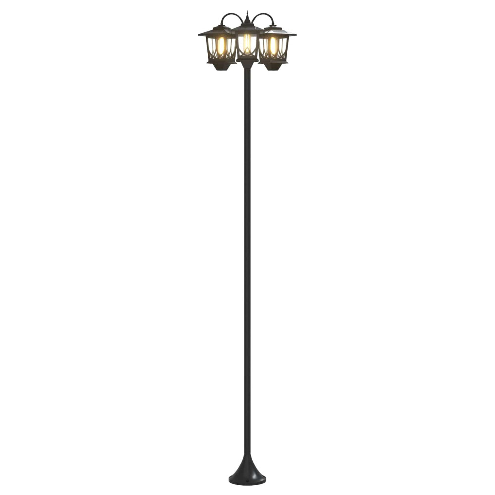 Produktbild för Utomhus Solamp with LED Bulb Svart