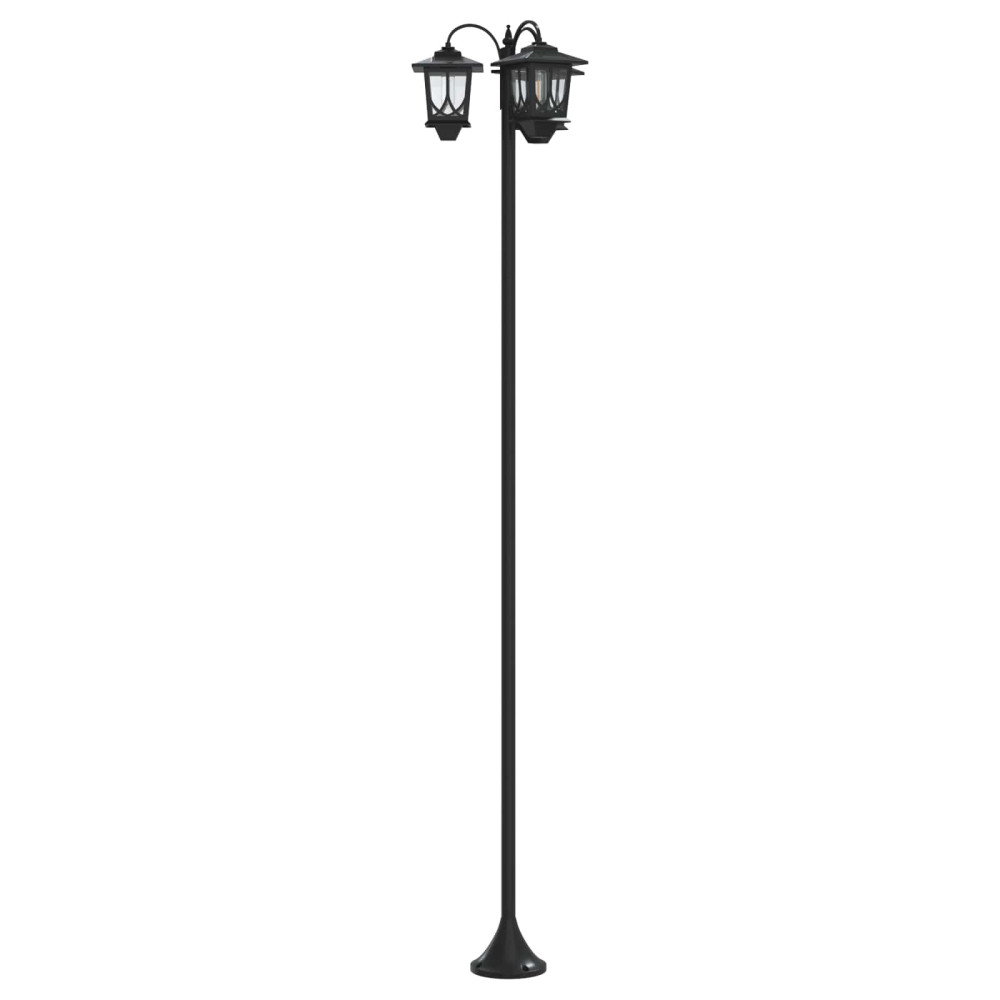 Produktbild för Utomhus Solamp with LED Bulb Svart