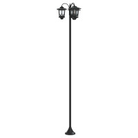 Produktbild för Utomhus Solamp with LED Bulb Svart