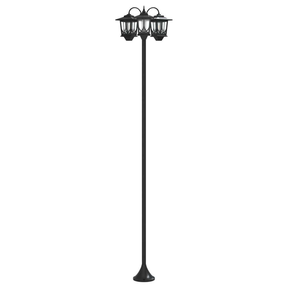 Produktbild för Utomhus Solamp with LED Bulb Svart
