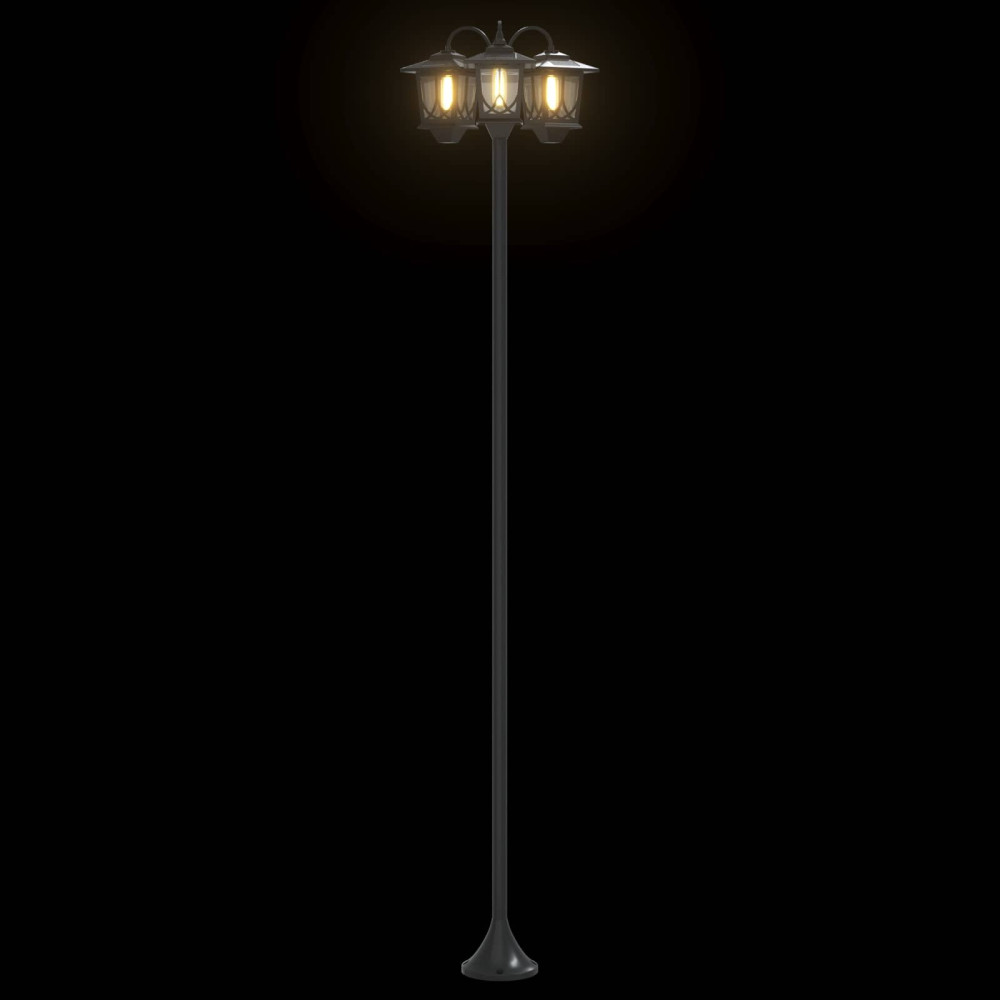 Produktbild för Utomhus Solamp with LED Bulb Svart