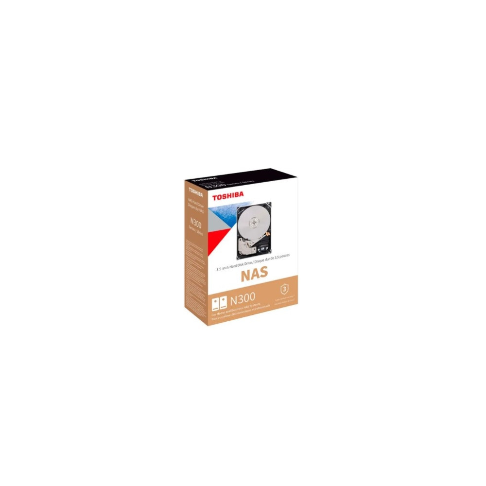 Produktbild för Toshiba N300 NAS - hårddisk - 12 TB - SATA 6Gb/s