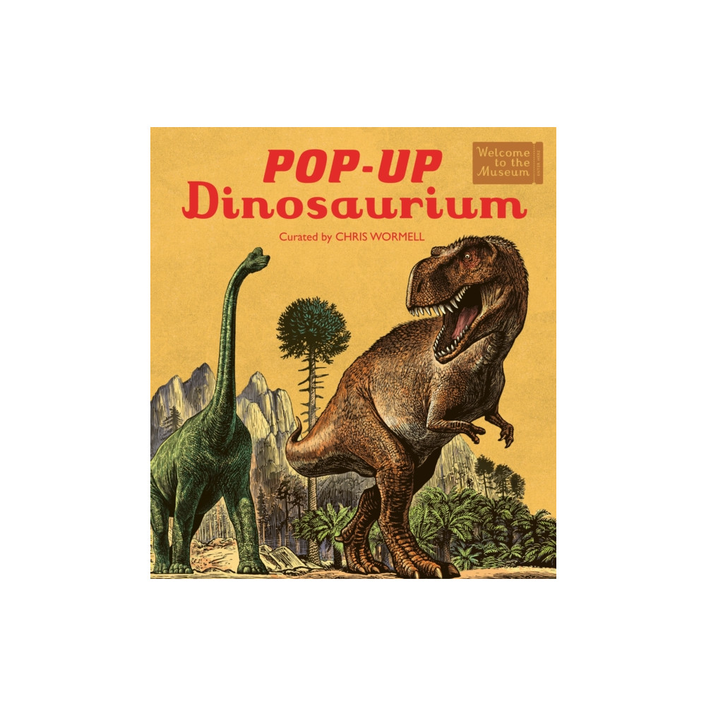Produktbild för Pop-Up Dinosaurium (inbunden, eng)