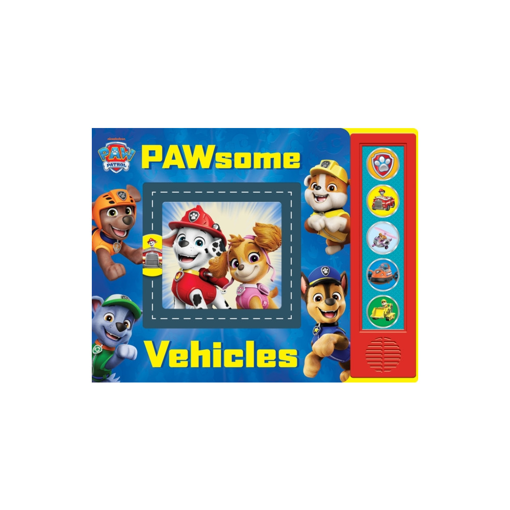 Produktbild för Nickelodeon PAW Patrol: PAWsome Vehicles Sound Book (bok, board book, eng)