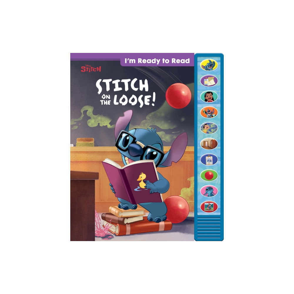 Produktbild för Disney Stitch: I’m Ready To Read Stitch on the Loose! Sound Book (inbunden, eng)