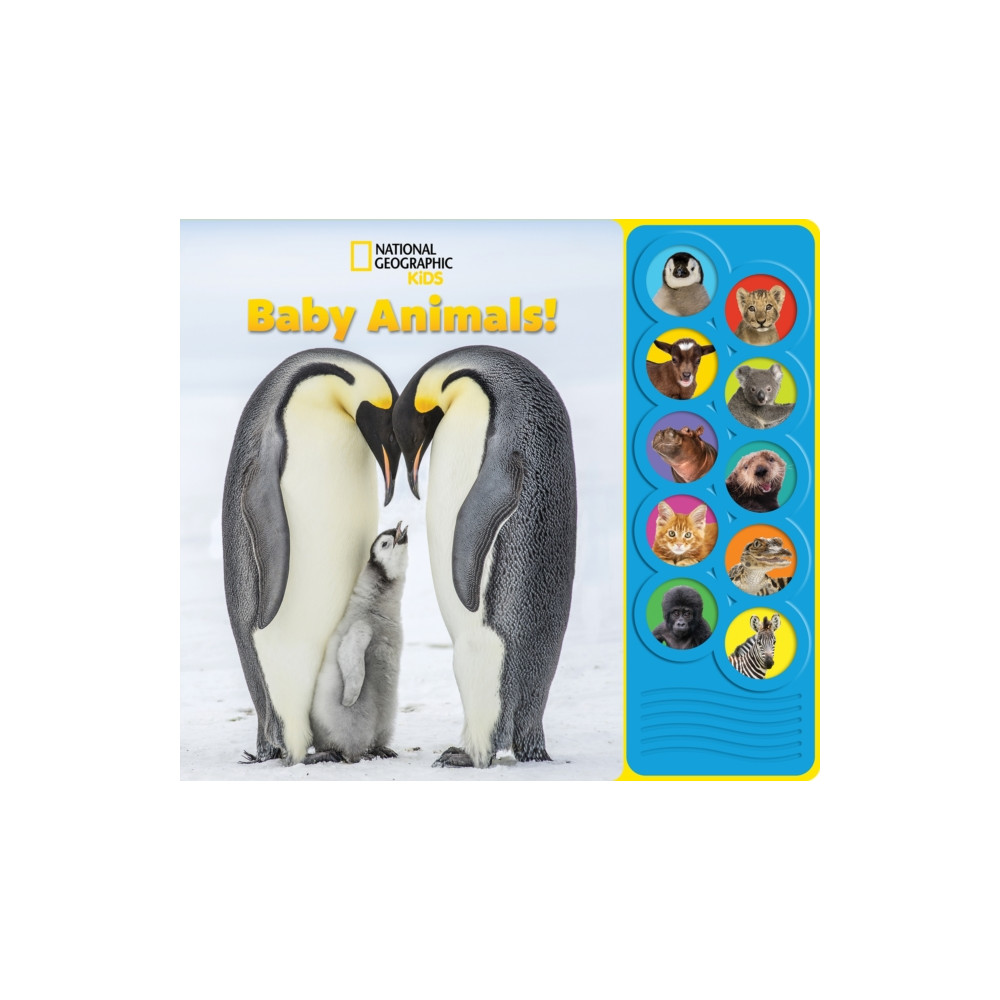 Produktbild för National Geographic Kids: Baby Animals! Sound Book (bok, board book, eng)