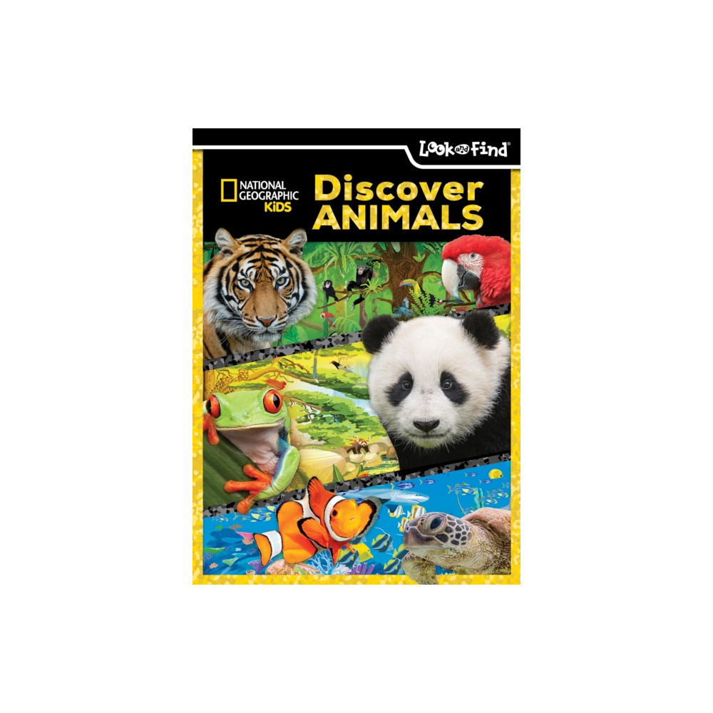Produktbild för National Geographic Kids: Discover Animals Look and Find (inbunden, eng)