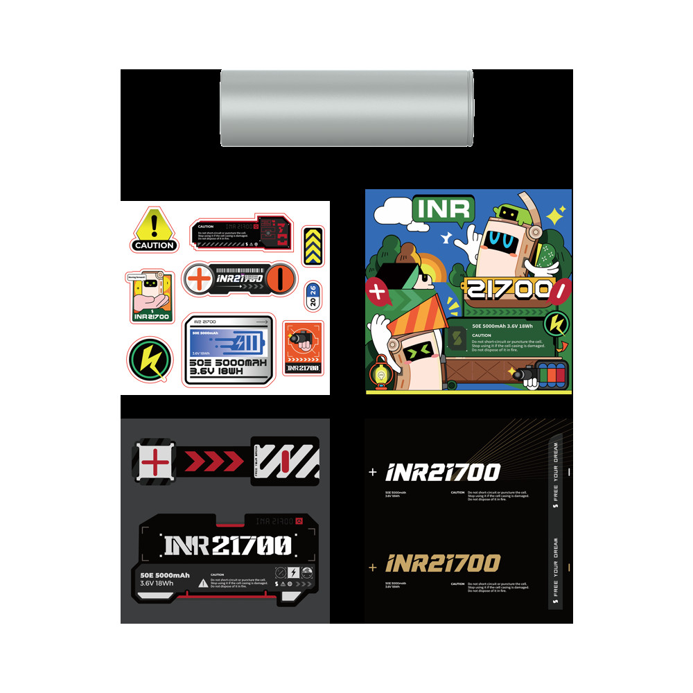 Produktbild för SmallRig 6090 5000mAh Battery and Charger Kit for 21700 Battery Black