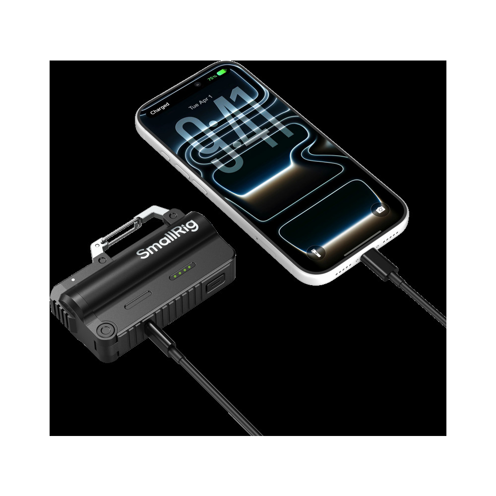 Produktbild för SmallRig 6091 10000mAh Battery and Charger Kit for 21700 Battery Black