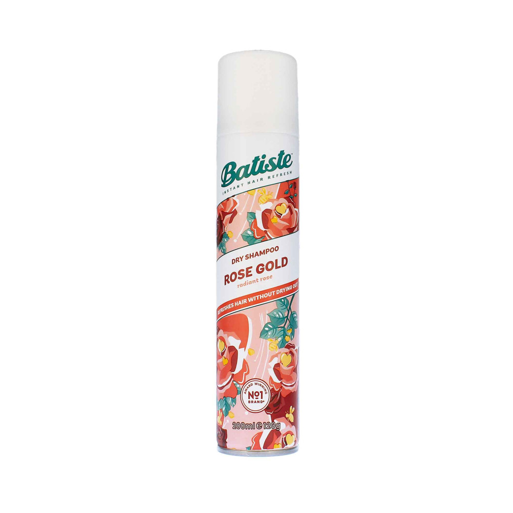 Produktbild för Batiste Rose Gold dry shampoo 200 ml