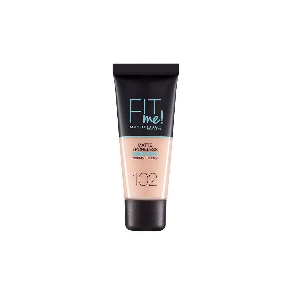 Produktbild för Maybelline Fit Me! matte makeup for normal and oily skin 30 ml 102 Fair Ivory