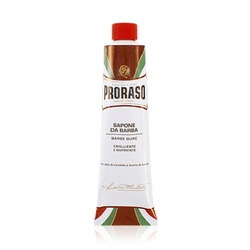 Proraso PRORASO Red shaving soap for hard beards in a tube for men 150 ml