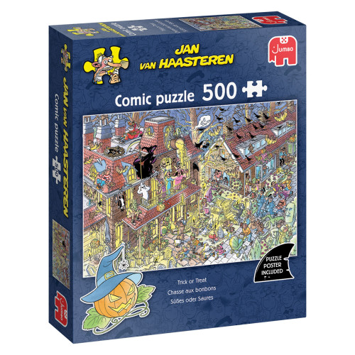 Jumbo Jan van Haasteren Pussel -  Trick or Treat 500 bitar